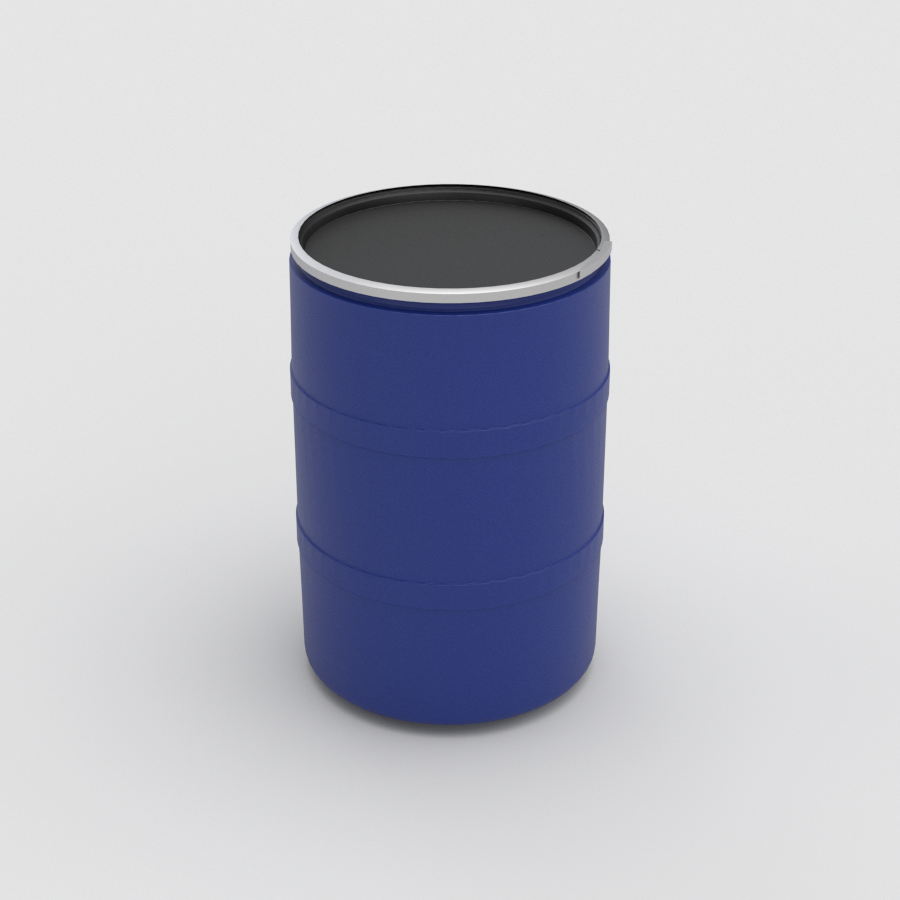 tambo-plastico-200-litros-abierto-azul-marino-tapa-negra-plastank