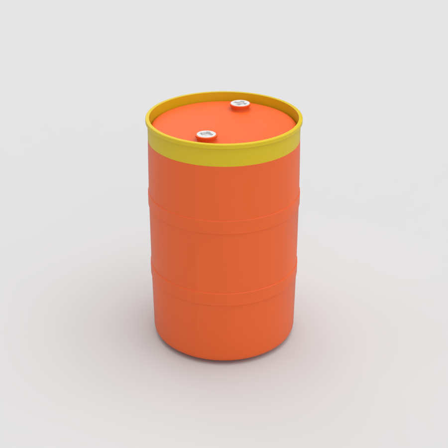 tambo-plastico-200-litros-anillo-amarillo-tambo-naranja-plastank