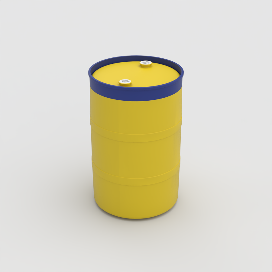 tambo-plastico-200-litros-anillo-azul-marino-tambo-amarillo-plastank