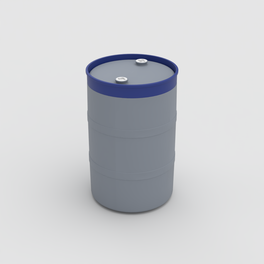 tambo-plastico-200-litros-anillo-azul-marino-tambo-gris-plastank