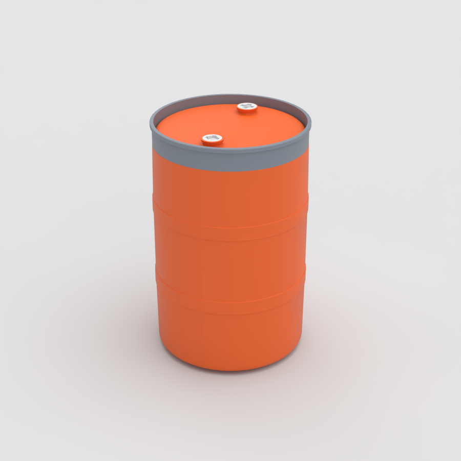 tambo-plastico-200-litros-anillo-gris-tambo-naranja-plastank