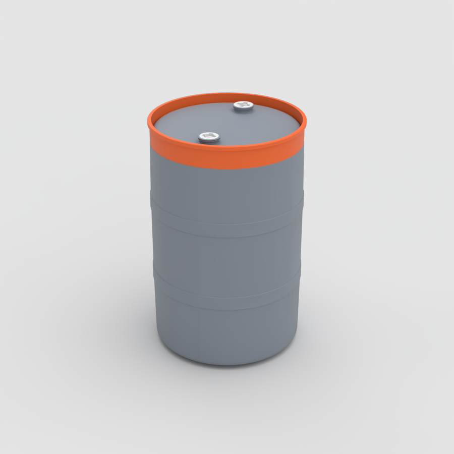 tambo-plastico-200-litros-anillo-naranja-tambo-gris-plastank