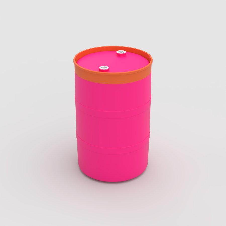 tambo-plastico-200-litros-anillo-naranja-tambo-rosa-plastank