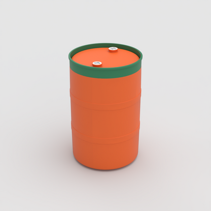 tambo-plastico-200-litros-anillo-verde-tambo-naranja-plastank